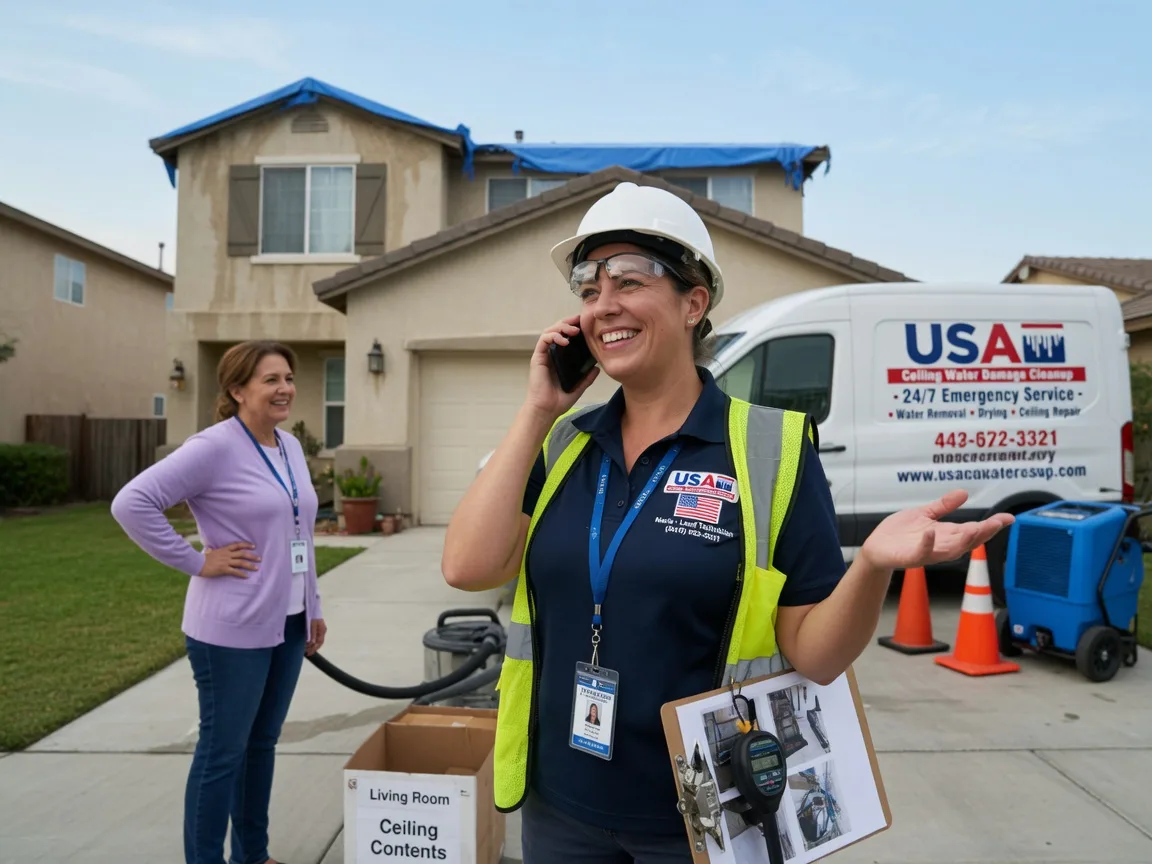 Ceiling Water Damage Restoration Vienna, SD FAQs